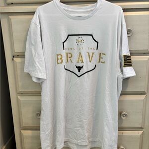 Under Armour White HeatGear T-Shirt